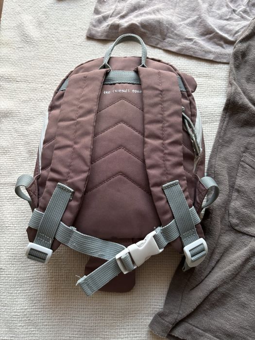 Сет гащеризонче, блуза, раничка