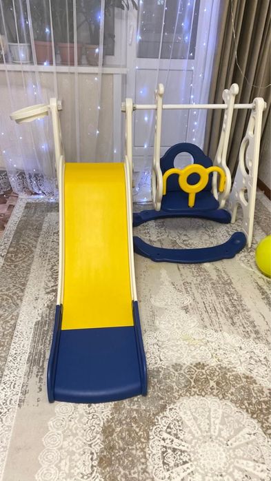 Детский Игровой комплекс горка+качели