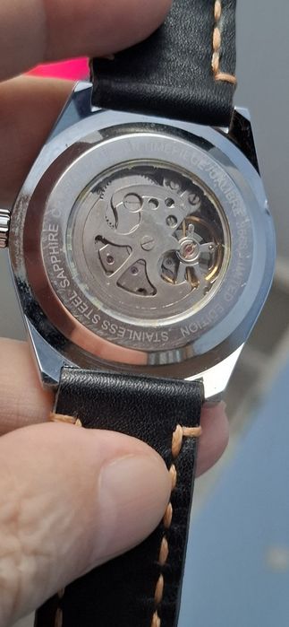 PATERSON automatic ceas de mînă bărbătesc cu curea din piele