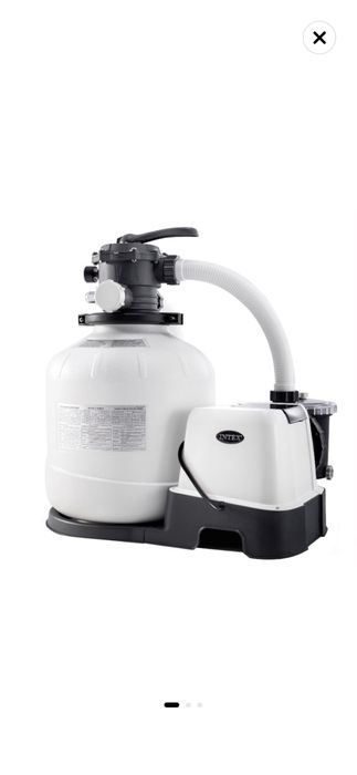 Kit filtrare piscina 26680 Intex Krystal Clear 8 m3/h cu salinizator