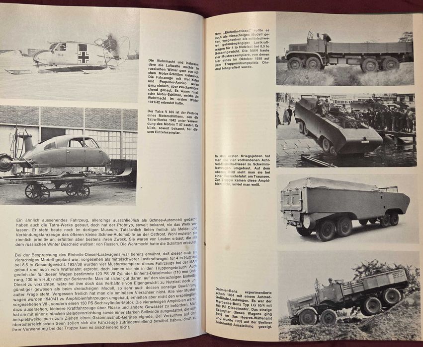 Немски бойни машини на 20ти век / Kraftfahrzeuge und Panzer der Reichswehr, Wehrmacht Und Bundeswehr