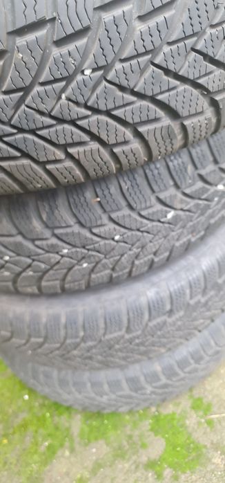 Anvelope iarna+jante tablă 5x100+capace 175/65 R14
