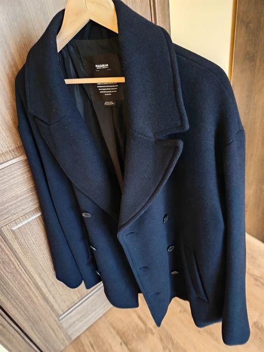 Palton bărbați bleumarin PULL&BEAR nou nefolosit