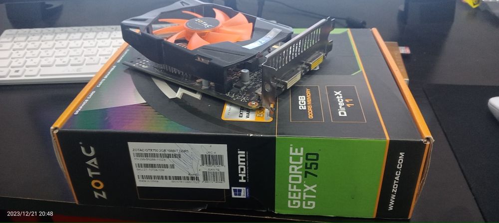 ZOTAC GTX750 2GB   128bit DDR5