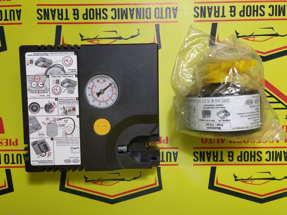 Compresor auto umflat roti kit pana original Hyundai Kia SUV husa 180w