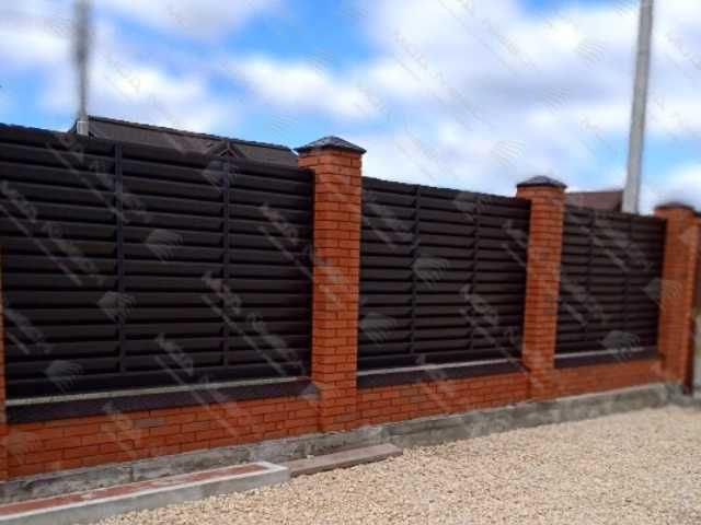 Забор жалюзи еврозабор