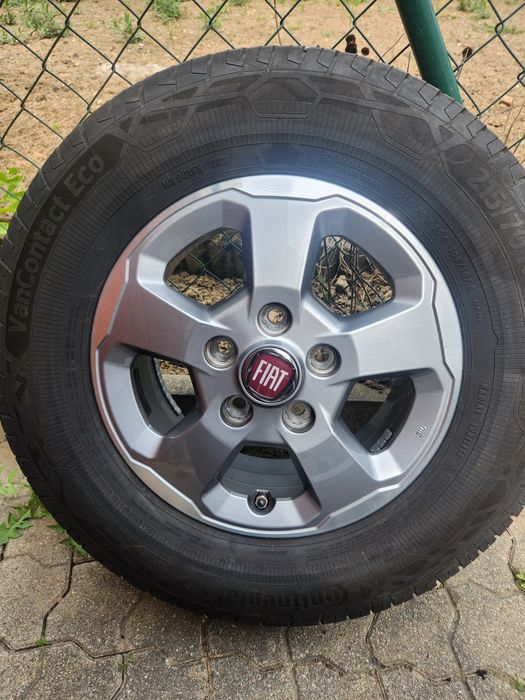 215 70 15C Jante originale aluminiu Fiat Ducato