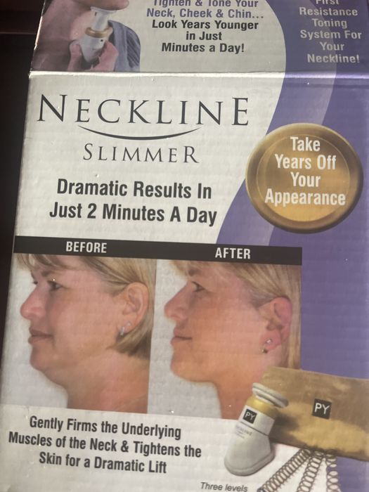 Массажер для подбородка и шеи.