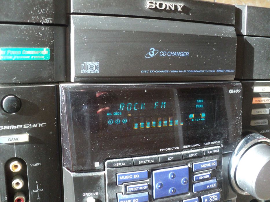 Combina Sony MHC-RG30,radio ROZ cu AUX,si sateliti cu subwoofer
