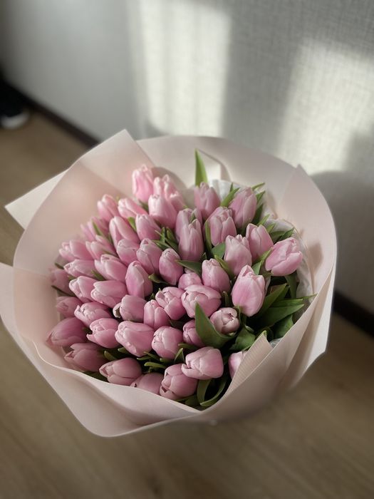 Цветы тюльпан 51шт продам
