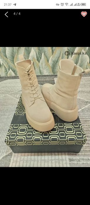 Зимние ботинки женские