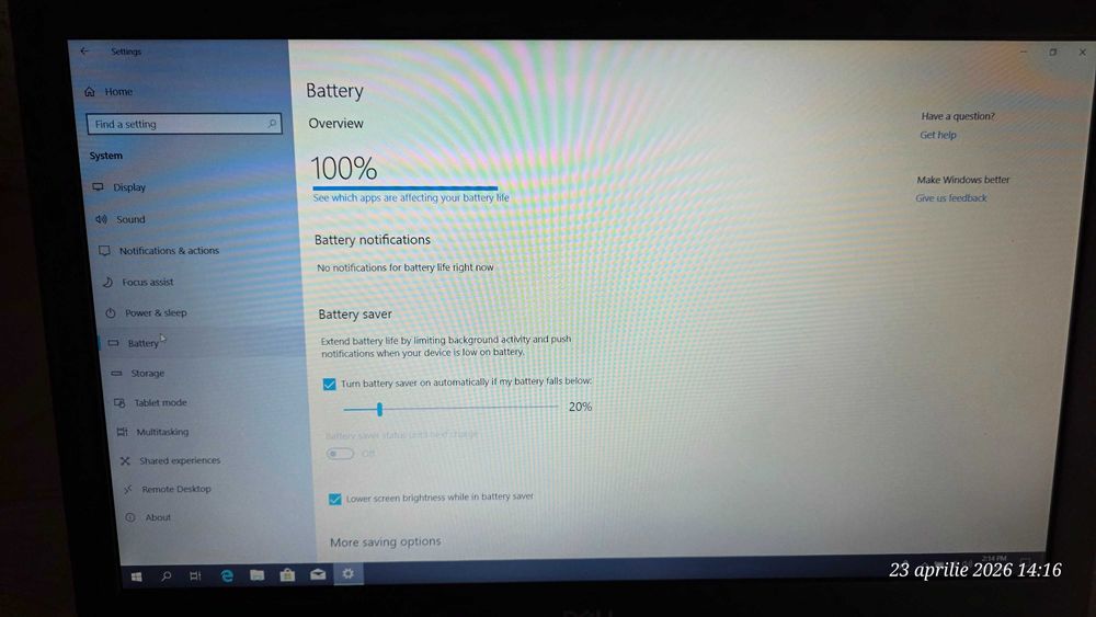 Laptop Dell Inspirion seria 5000 de vanzare.