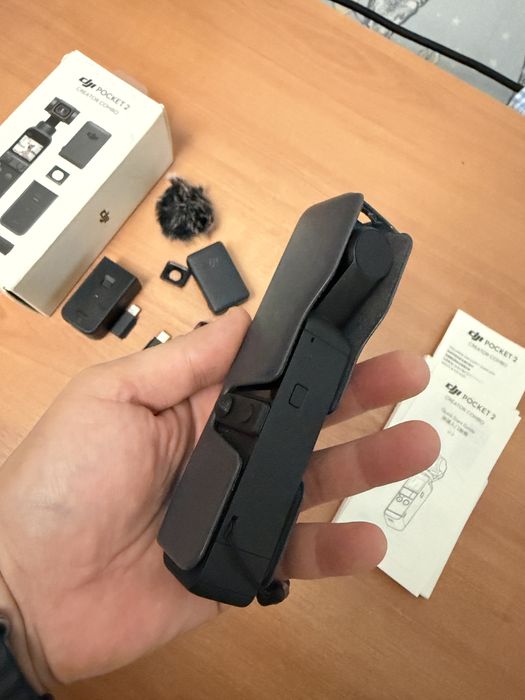 DJI Osmo Pocket 2 Creator Combo — камера 4K со стабилизатором