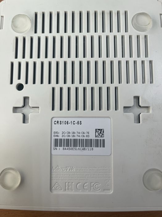 Mikrotik CR S106-1C-6S
