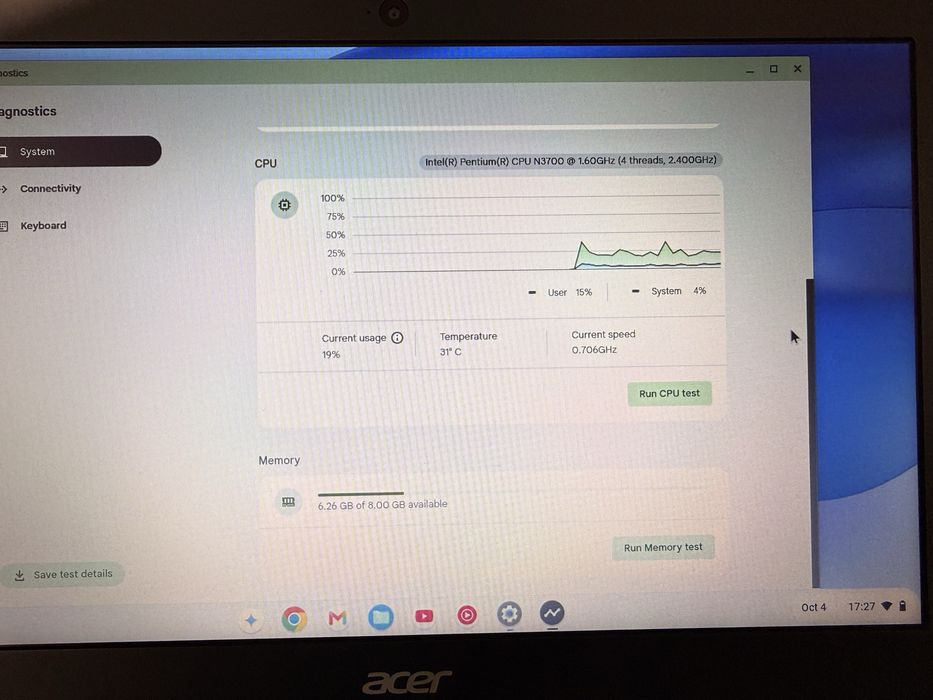 Acer Laptop ChromeBook