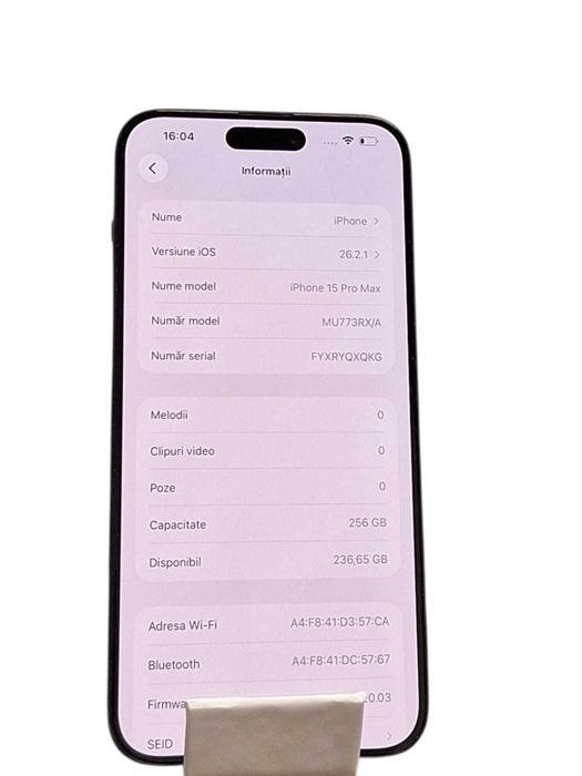Iphone 15 Pro Max 256Gb / Amanet Cashbook Deva