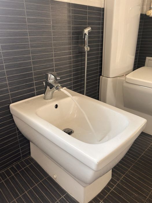 Продаю сантехнику: ванна (джакузи), унитаз, биде, смесители.