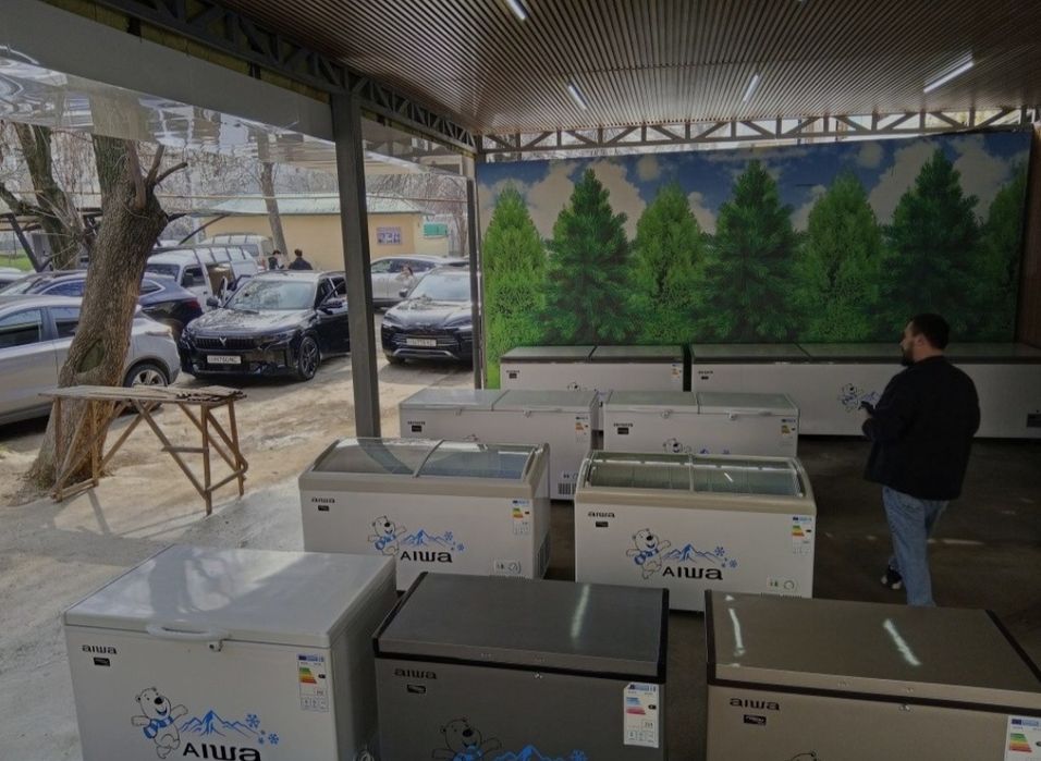 Японские морозильник от фирмы Aiwa morozilka marazilnik