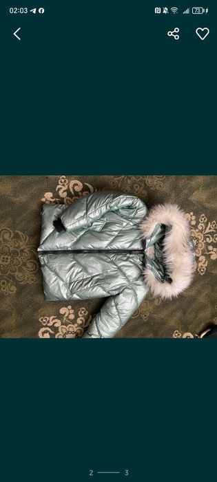 Куртка сатылады размери М