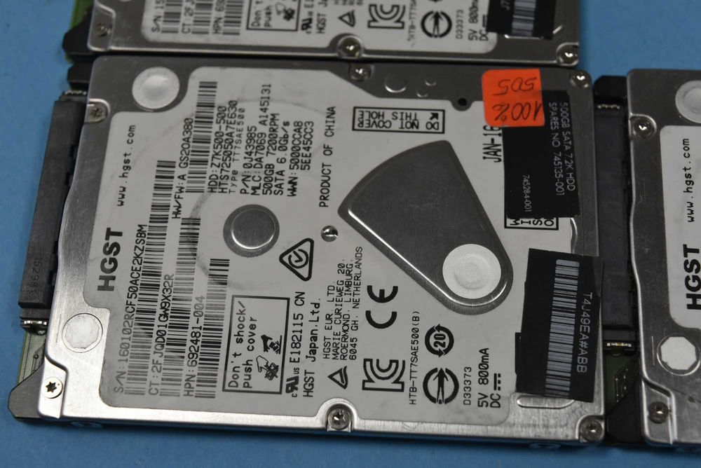 Твърд диск 500GB Hitachi Travelstar Z7K500 2.5 инча лаптоп