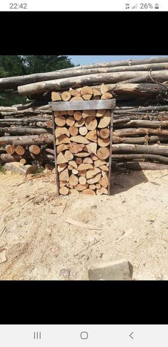 Lemne de foc paletizate