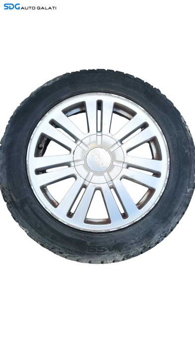 Set 4 Jante Aliaj 205 55 R16 6.50Jx16H2 ET52.5 Ford Mondeo MK3 2000 - 2007 Cod 3M51-GB [M9011]