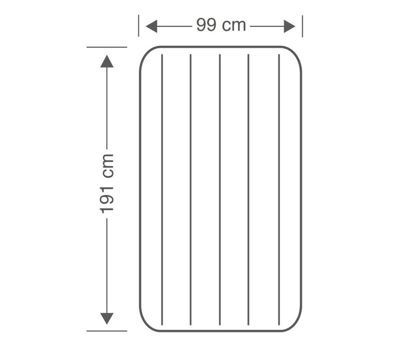 Артикул Intex, 99 х 191 х 25 см Надуваем матрак, Classic Downy