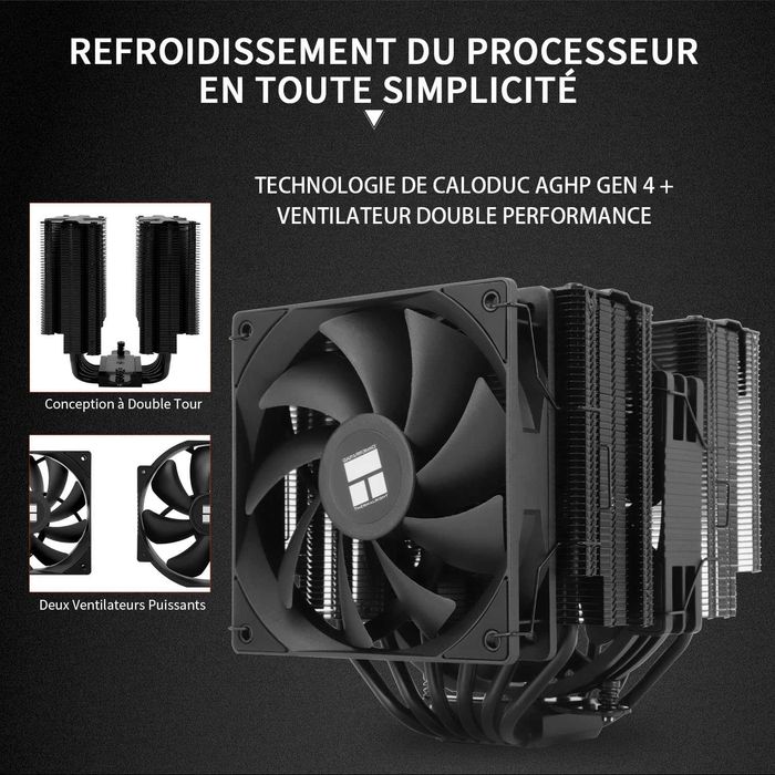 Thermalright Peerless Assassin 140 Black CPU охладител