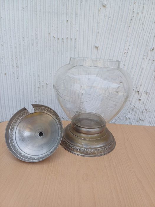 Vintage стъклен буркан