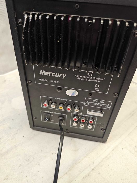 Subwoofer activ Mercury HT-4500 cu amplificare si pentru sateliti