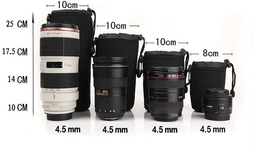 Чехол для объектива неопреновый новый