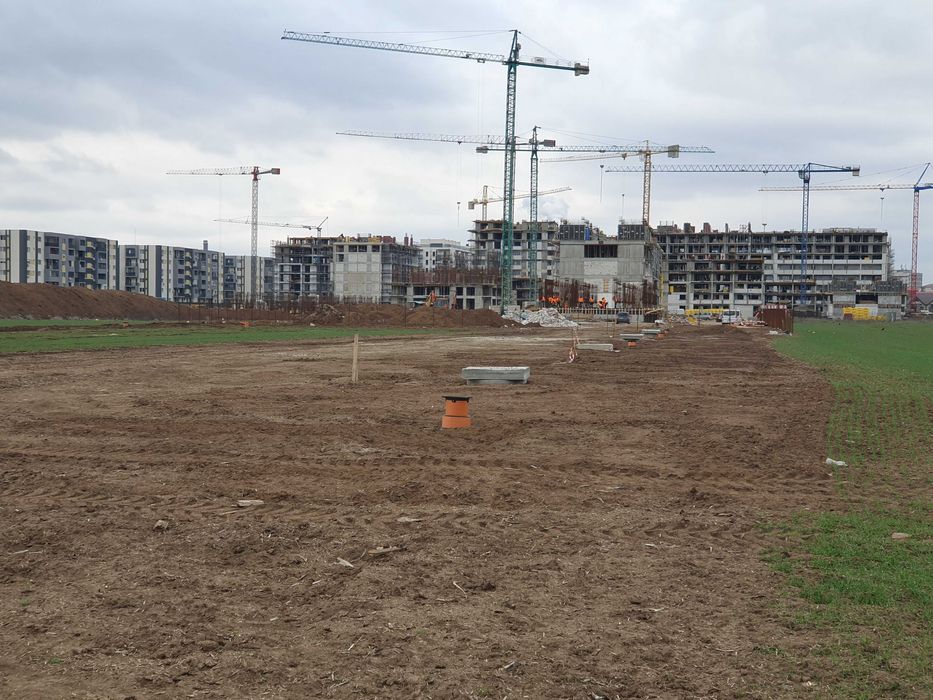 Teren 594 mp intravilan constructii P+2 str. Scolii, Popesti Leordeni