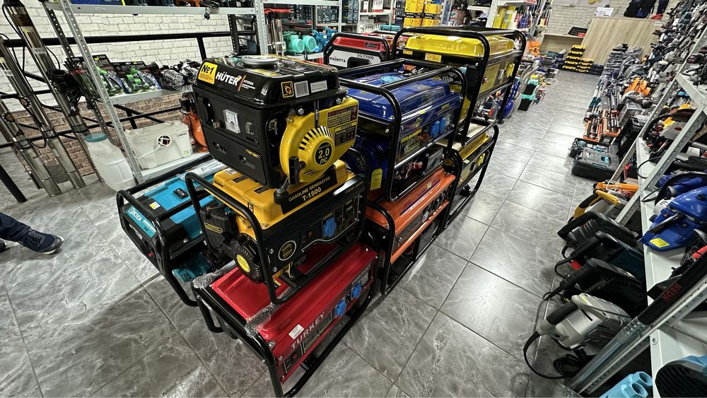 Распродажа!Скидки!Генераторы бензиновые