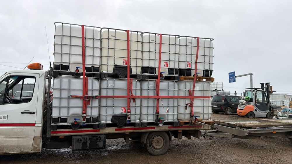 Butoi 1000 l ibc curate perfect pentru apa irigatii