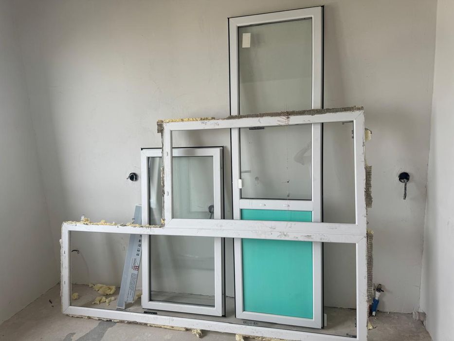 Пластик  двери окна