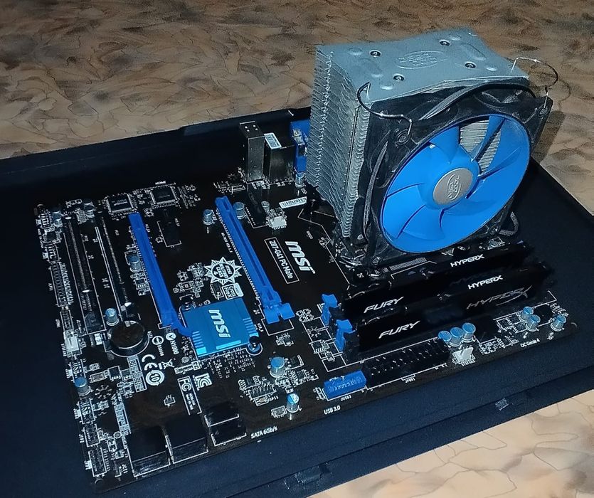 Комплект MSI Z87-G41 + i5-4670 + DDR3 16 GB (2x8) + Deepcool.