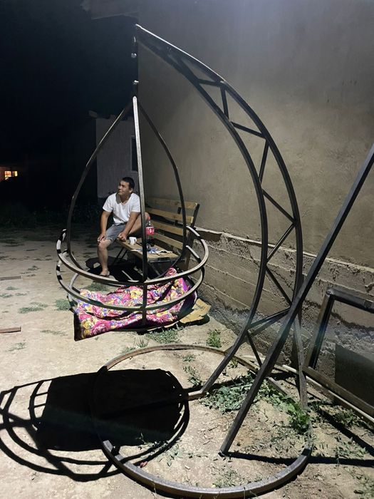 Стул из ротанга для сада и балкона