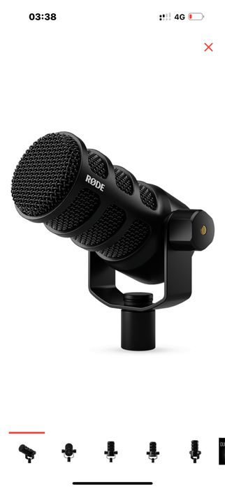 Микрофон и стойка RODE