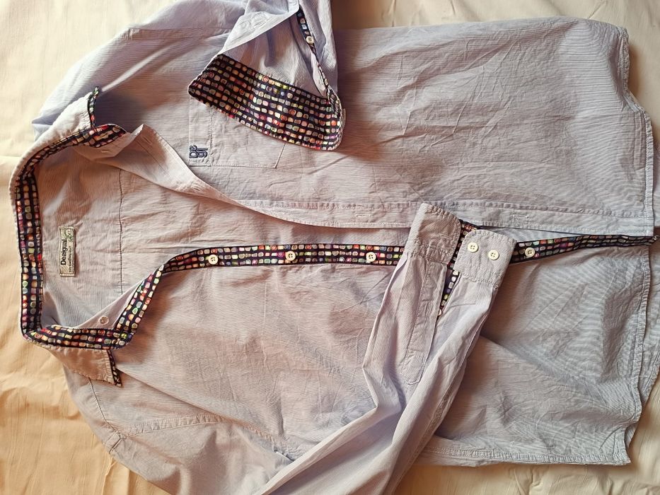 Памучна риза Desigual