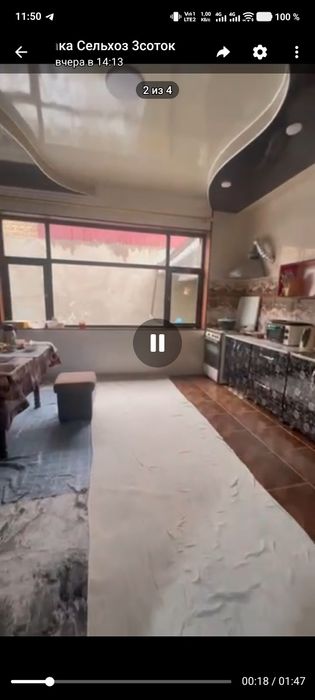 Кибрай Селекцияда 3,6соток 6хона 2этажли участка N070