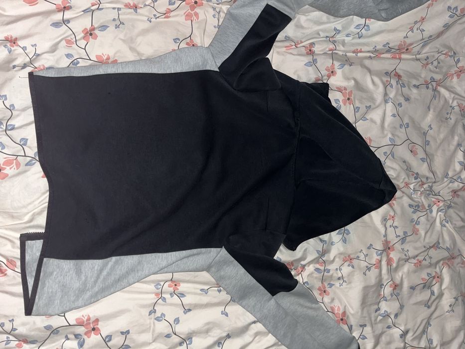 Найк Течка черно серая