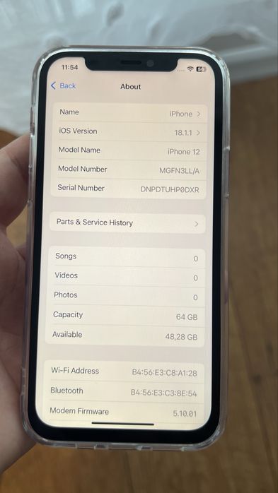 Iphone 12 64gb baterie noua 100% impecabil
