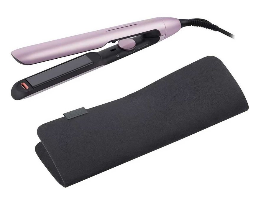 Преса за коса Philips BHS530, с йонизация, розов металик - НОВА !!