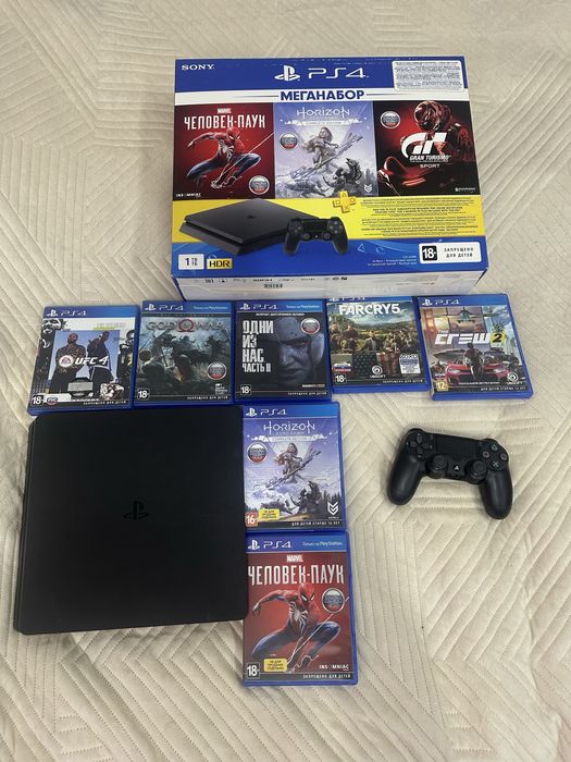 Продам пс 4 слим на террабайт