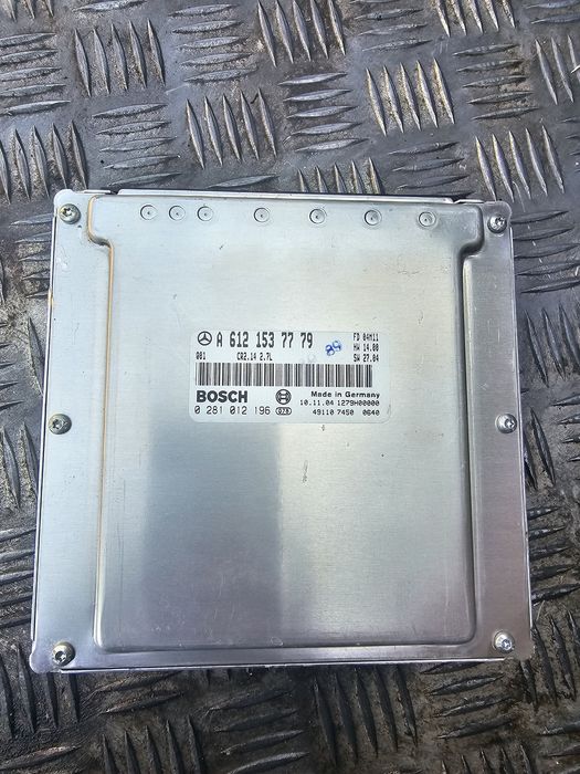 ECU Calculator motor Mercedes C 2.7CDI A6121537779 0281012196 CR2.14 E