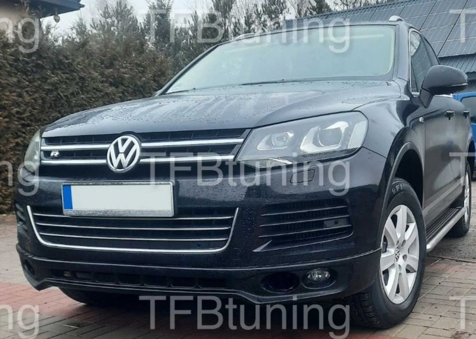 Prelungire spoiler tuning sport bara fata VW Touareg 7P5 Rline Off Road