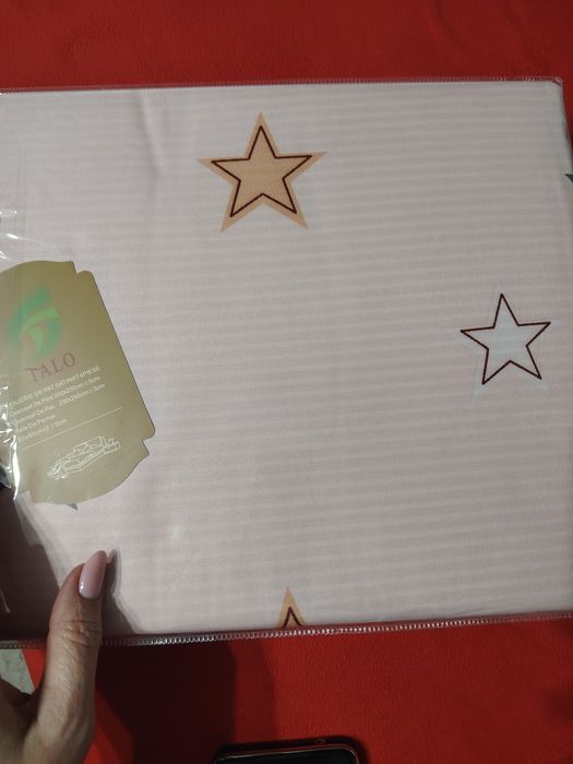 Lenjerie bumbac satinat pat dublu