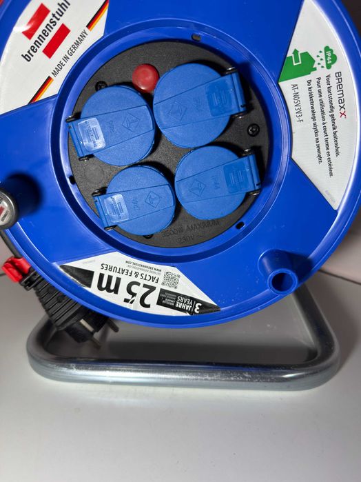 Prelungitor Rola cablu Brennenstuhl Garant, 25m