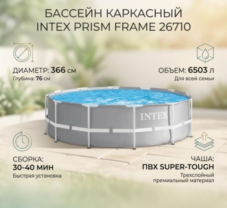 Каркасный бассейн