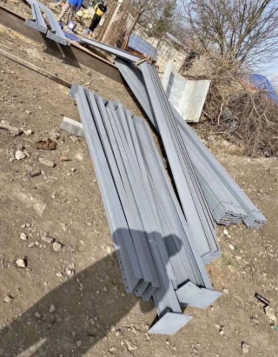 Vand Hala Metalica 10x20 din profile cu pane din țeavă la pret redus